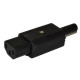 Conector de 3 Pines hembra cable de alimentacion