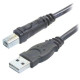 Cable USB A macho a B macho