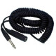 Alargador Macho Rizado jack Ø 6,3mm. Estereo M-H