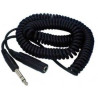 Alargador Macho Rizado jack Ø 6,3mm. Estereo M-H