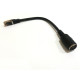 Latiguillo DIN 5 pines hembra a RJ45 (10cm)
