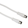 Cable Macho TV-Hembra TV. 1.5m Blanco o negro