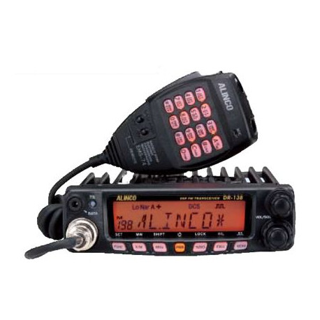 Emisora RADIOAFICION ALINCO DR-138HE