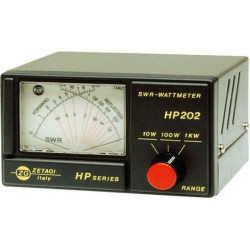ZETAGI HP-202 MEDIDOR ROE 3-200MHz - WATT 26-30MHz