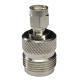 Adaptador SMA macho a  N hembra con aislant Teflon