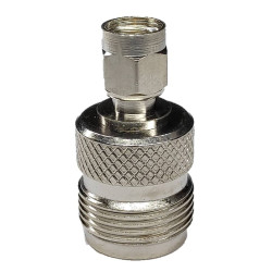 Adaptador SMA macho a  N hembra con aislant Teflon