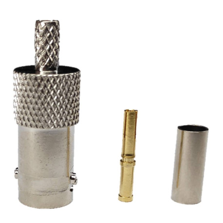 Conector BNC (h) crimpar para FLEX-3