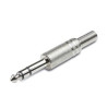 Jack macho stereo metalico 6,3 mono