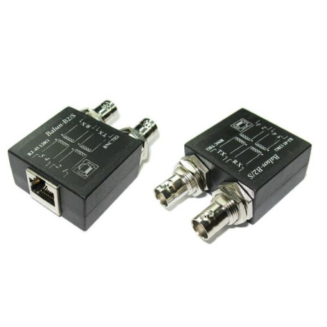 Balum RJ45 a BNC (h) 75-120 Ohm