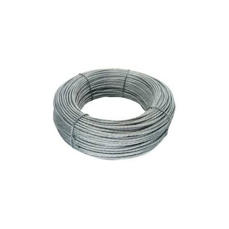 Cable de acero galvanizado trenzado,100m/2mm 