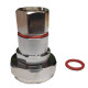 Conector 7/16 (m) para 1/2" Rigido BAJO PIM3