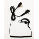 Microauricular AM-23 para Vertex con PTT y clip