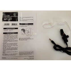 Microauricular ICOM de Tubo SP-27 para IC-R6