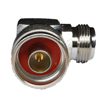 Adaptador N (m) a N (h) acodado 90º