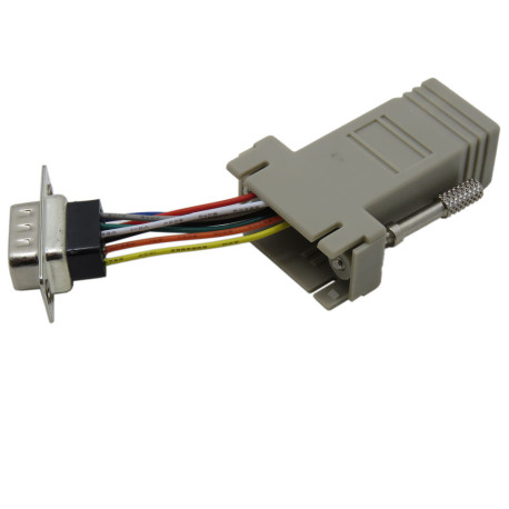 Convertidor ETHERNET a DB9 (h)