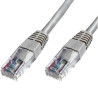 Cable Cat 5e 4 pares RJ45 gris 2m aprox.