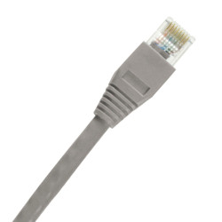 Cable cat5e flex RJ45 1.5m gris