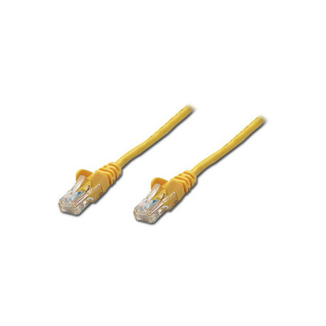 Cable Cat5 RJ45 amarillo 2m