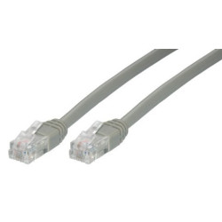 Cable ADSL RJ11 gris 2m