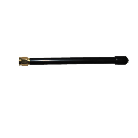 Antena cuatribanda de goma con SMA macho 2.15 dBi