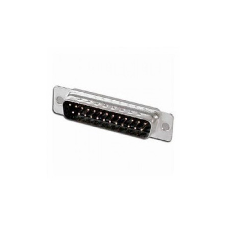 Macho SUB-D 25 contactos. Soldable. 