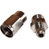 Conector F (m) para 1/2" de 75 Ohm