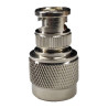 Adaptador BNC (m) / N (m)
