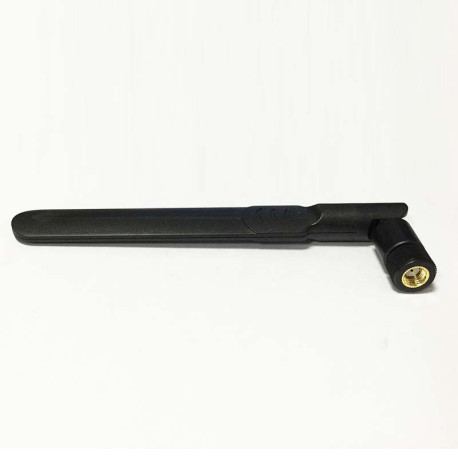LTE 4G 3G GSM Antena plana SMA (m) negra rotula