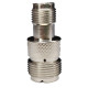 Adaptador / Conector  PL hembra  a  N hembra