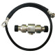 Descargador Gas 0-6 GHz N (h)-N (h) y cable tierra