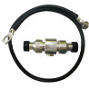 Descargador Gas 0-6 GHz N (h)-N (h) y cable tierra