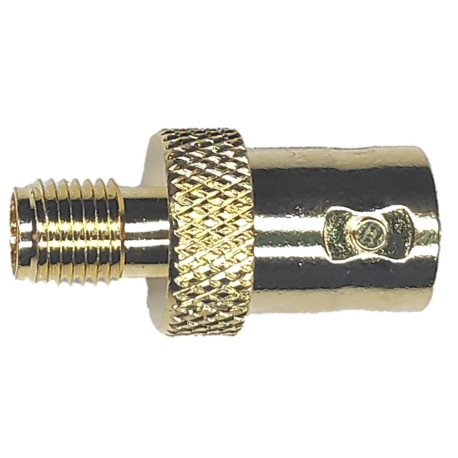 Adaptador BNC (h) / SMA (h)