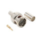BNC (m) 75 Ohm crimpar Flex 5