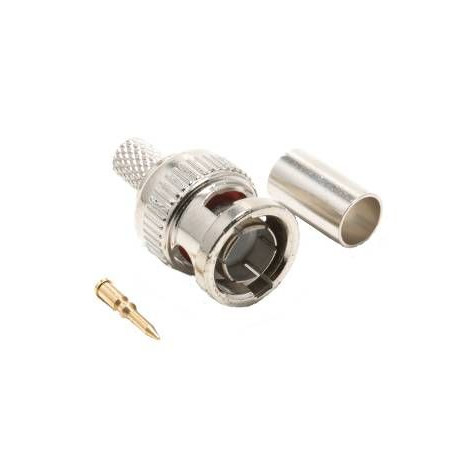 BNC (m) 75 Ohm crimpar Flex 5