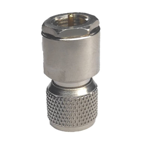 Adaptador FME (m) / mini UHF (m)