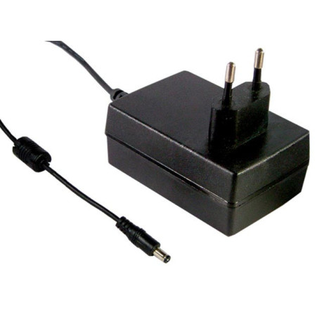 MW GS18E12-P1M alimentador 12V-1.5A, 18Wmax