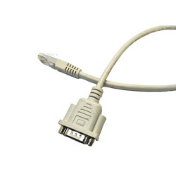 Cable prog. alcatel RJ45 a SUB/D9 pin hembra 1.5m 