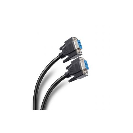 Cable Prog. Null modem. SUB/D9 hembra pin 1.5m