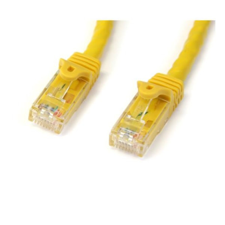 Cable Cat 5e RJ45 amarillo 1m aprox.