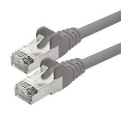 Latiguillo UTP Cat.5 (3mtrs )gris RJ45 reforzado