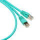 Cable Cat 6a RJ45 azul 1m aprox reforzado
