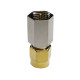 Adaptador FME (m) / SMA (m)