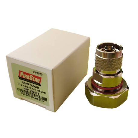 Adapatador Pirostar 7/16 (m) - N (m)