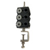 Morseto doble para alimentacion y cable 1/2"/PS400