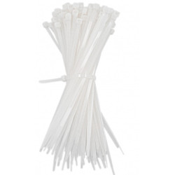 Bolsa 50 Uds. Bridas blancas interior 3.6mm