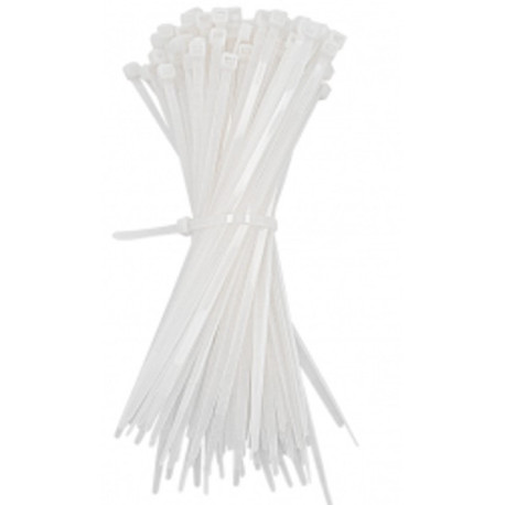 Bolsa 50 Uds. Bridas blancas interior 3.6mm