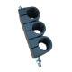 Grapa exterior/Morseto Triple para cable 7/8"