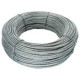 Cable de acero galvanizado trenzado, rollo de 50 m