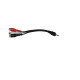 Adaptador audio y video triple RCA (h)-Jack (m)
