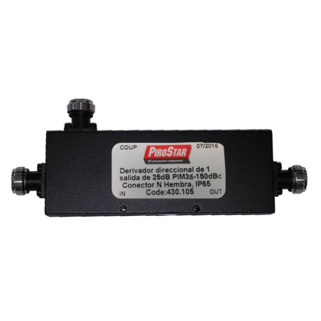 PiroStar N7027A-30-150 Acoplador 1 salida 30dB conector N hembra